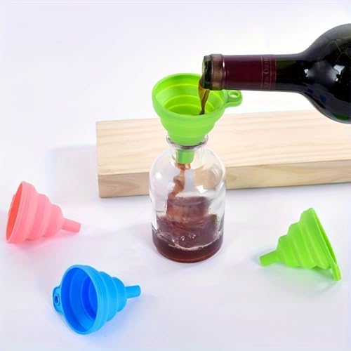 Eco-Friendly Kitchen Funnel Set 4 Pack, Small and Large, Kitchen Gadgets Essentials