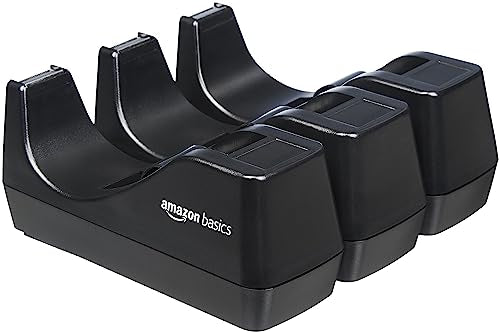 Smart Home Basics Weighted Desktop Tape Dispenser with Non-Skid Base, Desk