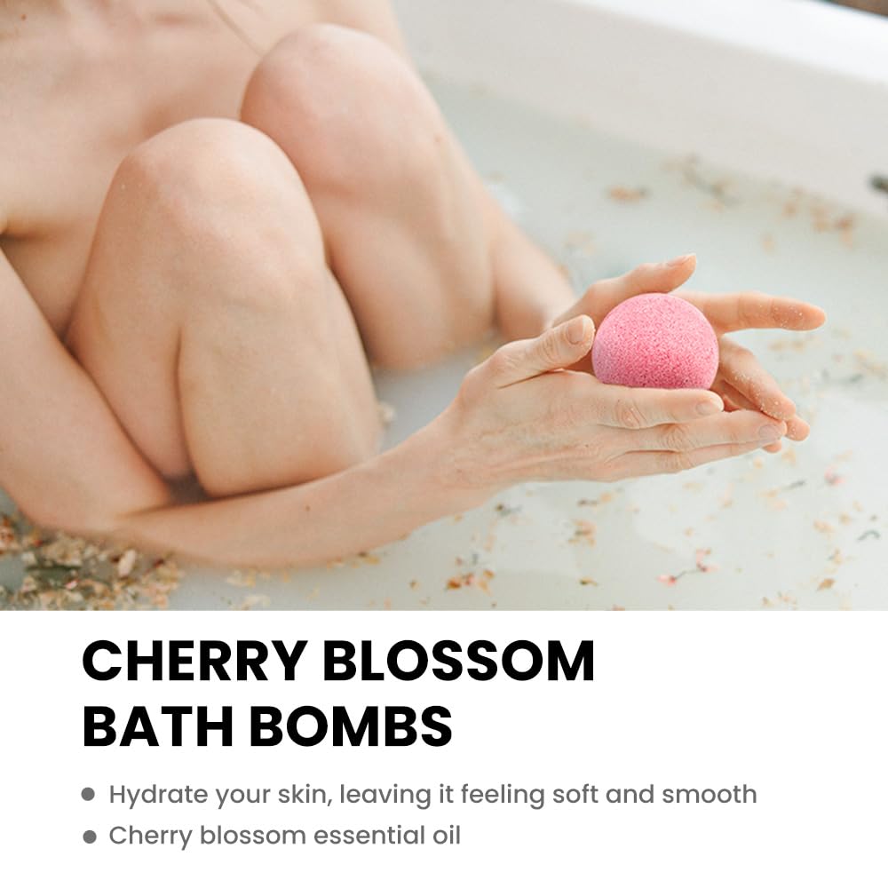 BODY & EARTH Bath Bombs Gift Set for Women 10 X 3.5 oz Essential Oils Lavender Handmade Birthday Gift Idea for Family, Women, Men, Mothers Day Gifts for Mom, Christmas Gifts for Her