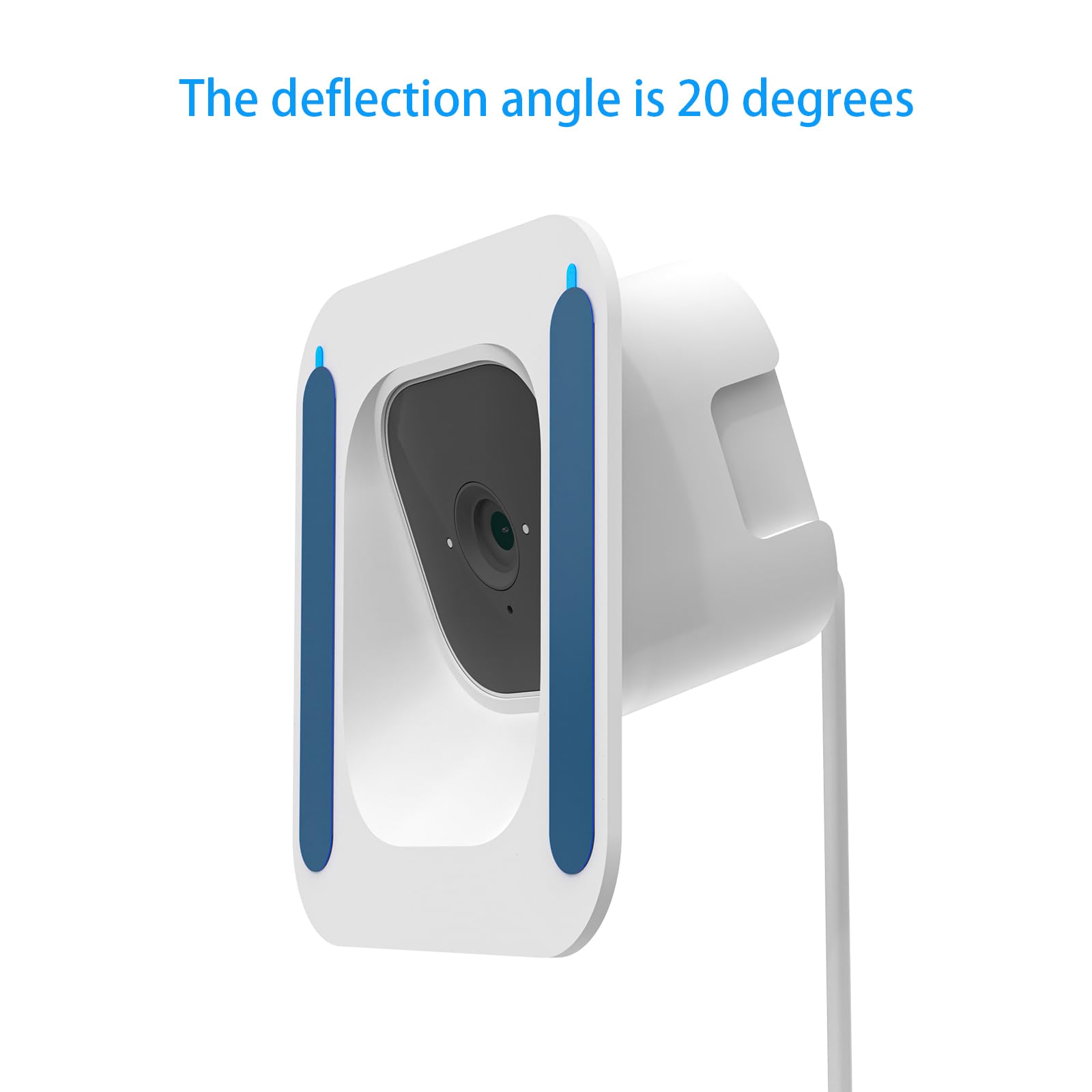 HOLACA 20° Angle Window Mount for Blink Mini/Blink Mini2 Camera - Black | 20 Degrees Tilt, 3M Adhesive, Quick Installation