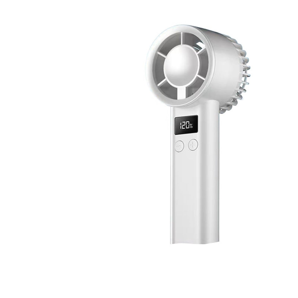 Summer mini turbine handheld fan high speed semiconductor charging outdoor portable small wholesale