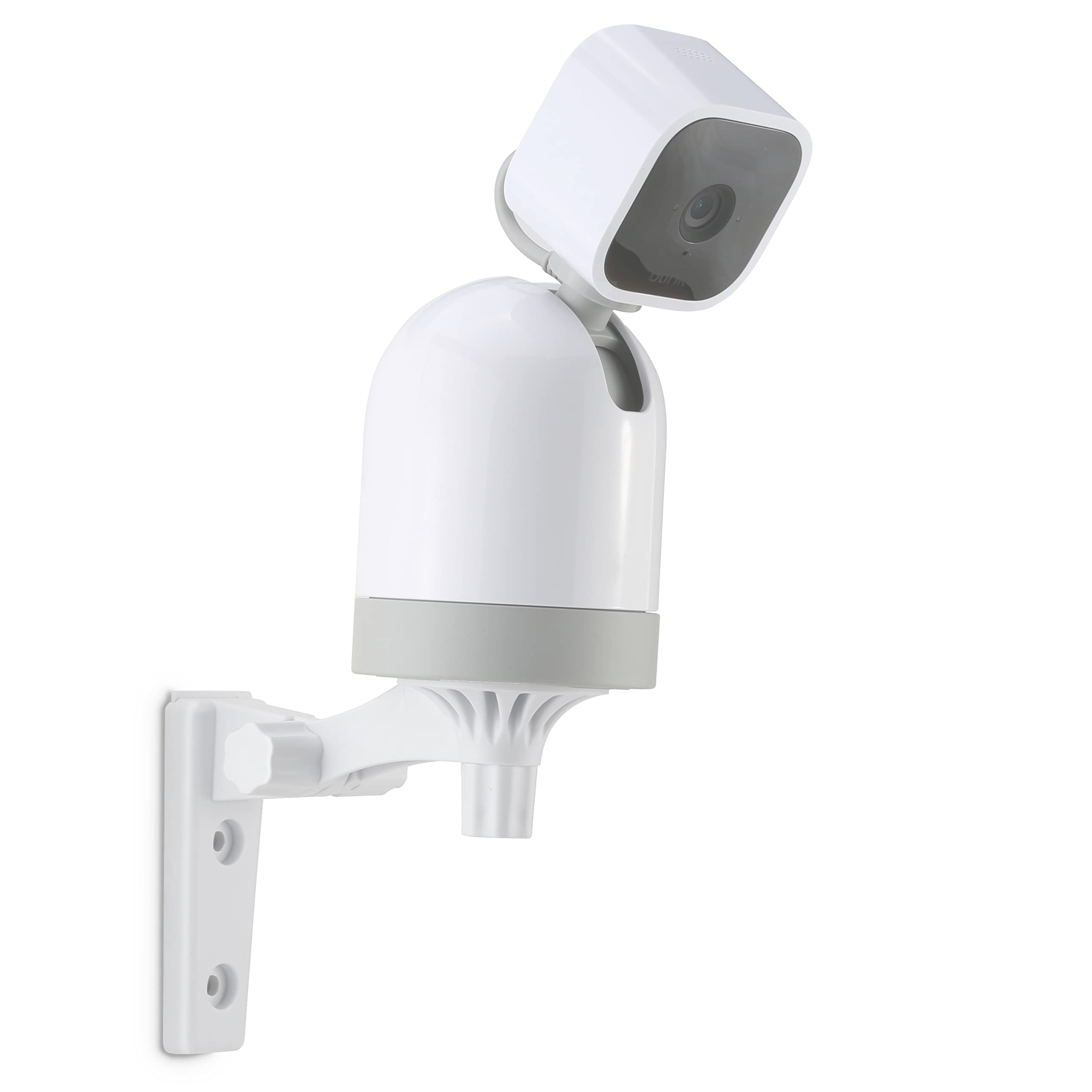 LEFXMOPHY Wall Mount Compatible for Blink Mini Pan-Tilt Mount for Ceiling Mounting Kit 180 Degree Adjustable (Black)