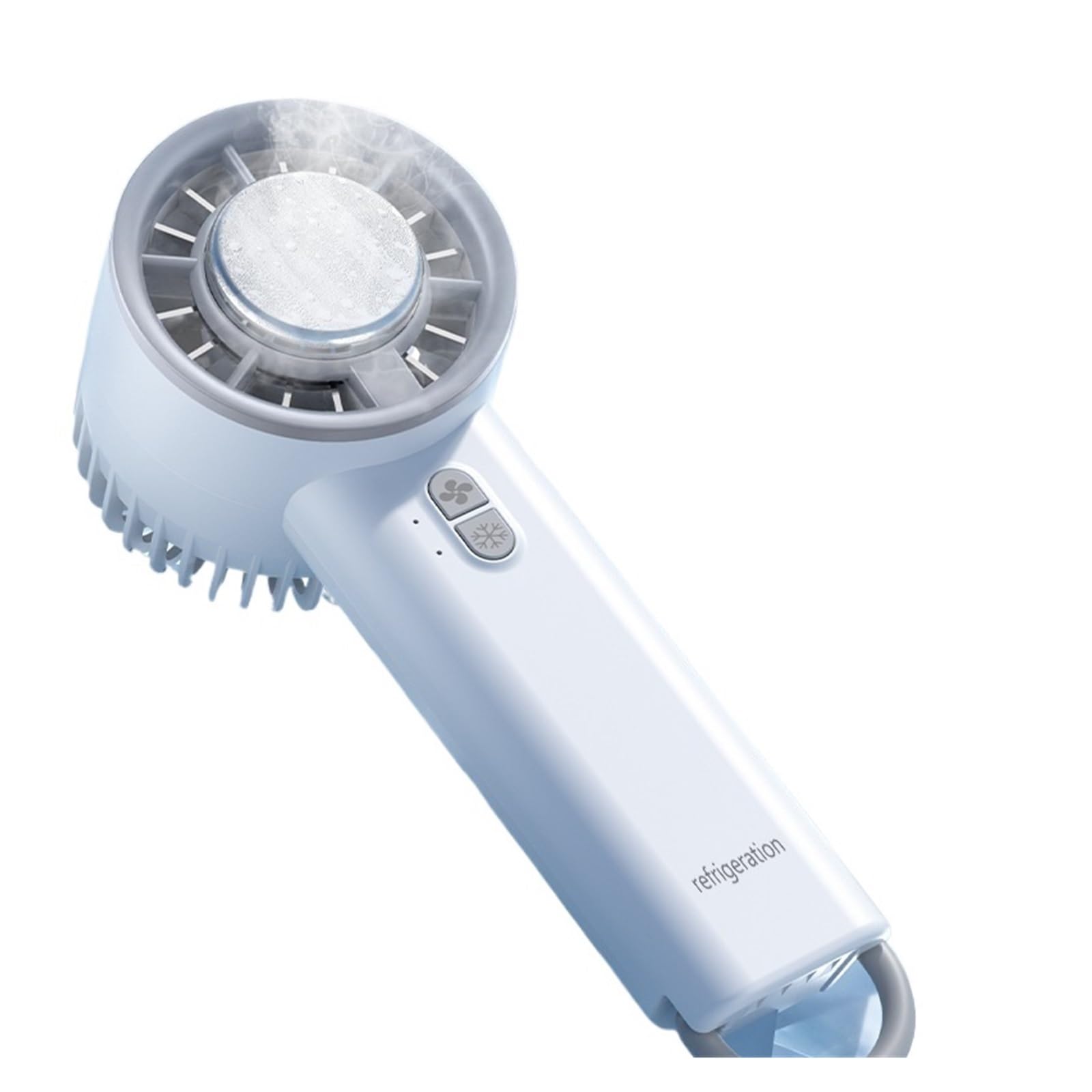 Usb fan handheld rechargeable summer portable mini refrigeration large wind adjustment