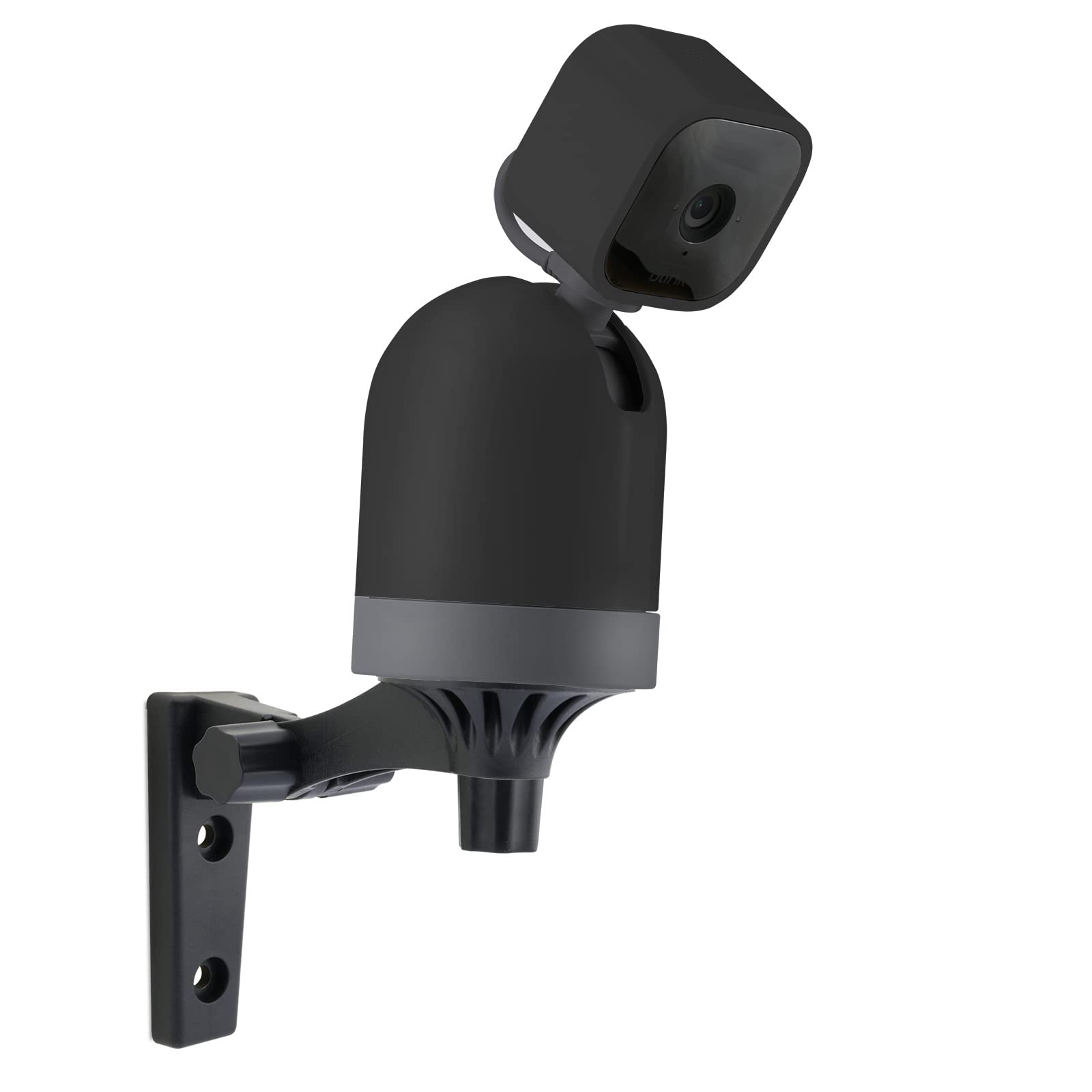 LEFXMOPHY Wall Mount Compatible for Blink Mini Pan-Tilt Mount for Ceiling Mounting Kit 180 Degree Adjustable (Black)