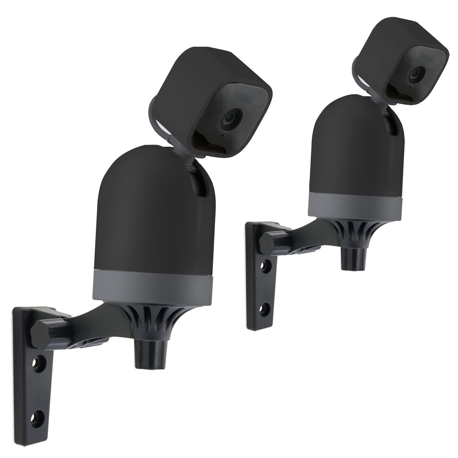 LEFXMOPHY Wall Mount Compatible for Blink Mini Pan-Tilt Mount for Ceiling Mounting Kit 180 Degree Adjustable (Black)