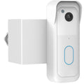No-Drill Blink Doorbell Mount, Anti-Theft Door Mount for Blink Doorbell Camera, Quick Install Doorbell Kits Ideal for Rental Apartments, No Sensor Blockage, Black