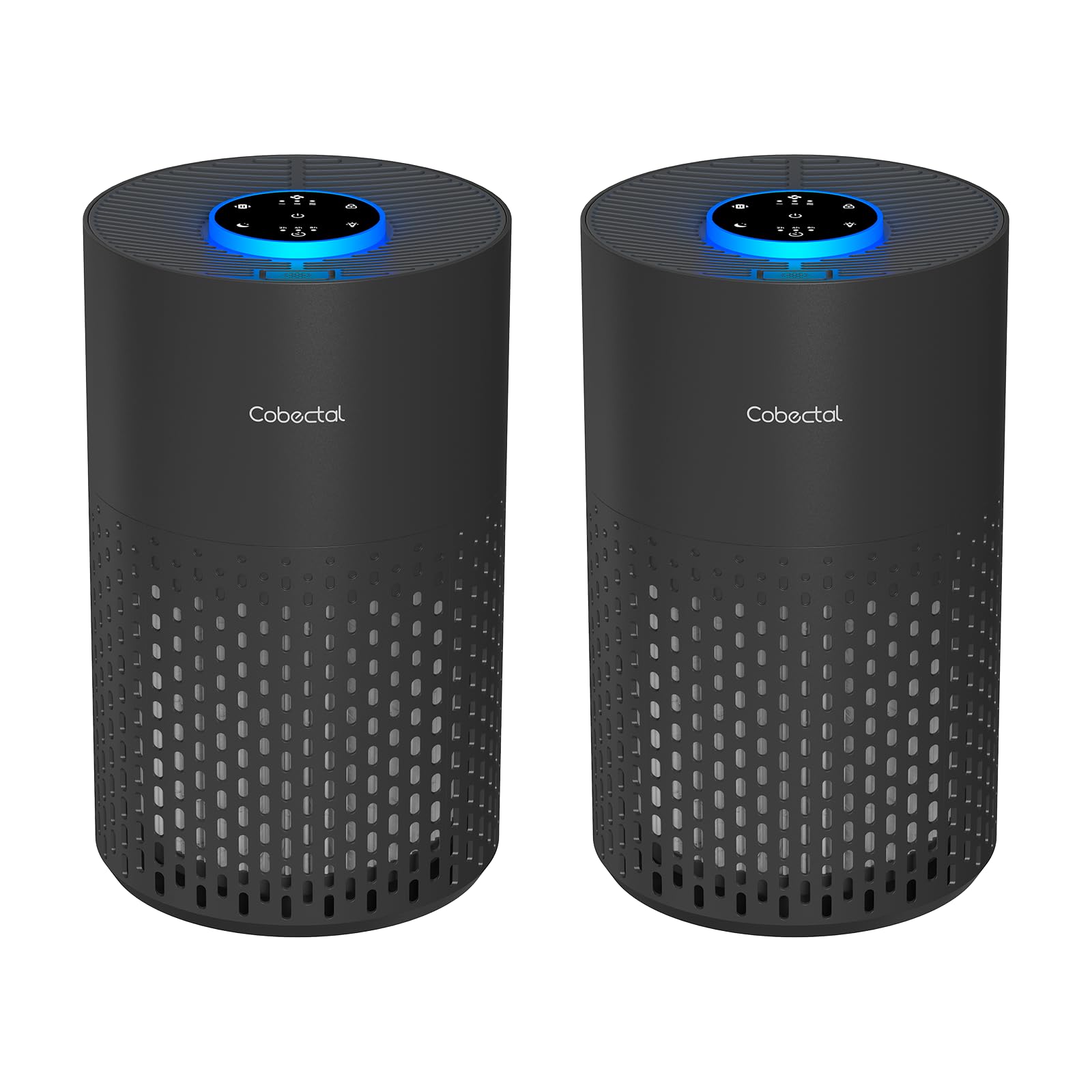 Air Purifiers for Bedroom Home, Cobectal Air Cleaner with HEPA 3-in-1 Filter for Room up to 1050 ft², Aroma Function, Sleep Mode, Portable Air Purifiers for Office, Dorm, RVs, White
