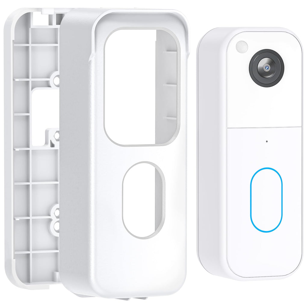 No Drill Blink Doorbell Camera Mount for All-new Blink Video Doorbell (2nd Gen), Mounting Bracket Cover with Adhesive Tape, Easy to Install for Apartment, Office, Home