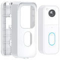 No Drill Blink Doorbell Camera Mount for All-new Blink Video Doorbell (2nd Gen), Mounting Bracket Cover with Adhesive Tape, Easy to Install for Apartment, Office, Home