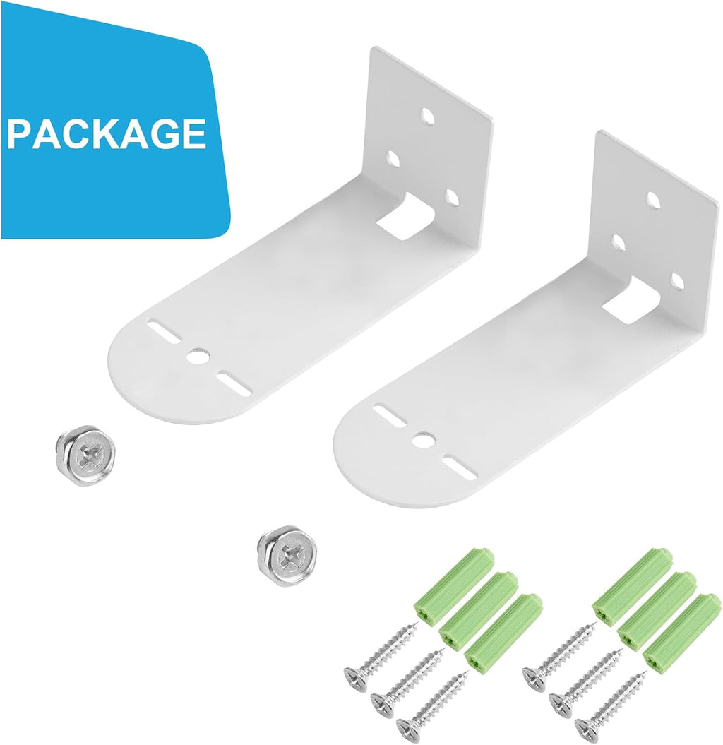UYODM 2024 Upgrade Wall Mount Compatible for Blink Mini Pan -Tilt Camera Mounting Bracket for Blink Mini Pan, Get The Best View,Extended Celling Mount (2Pack)