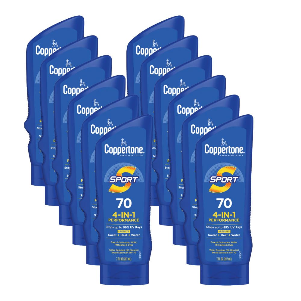 Coppertone SPORT Sunscreen Lotion Broad Spectrum SPF 100 (3 Fluid Ounce) (Packaging may vary)