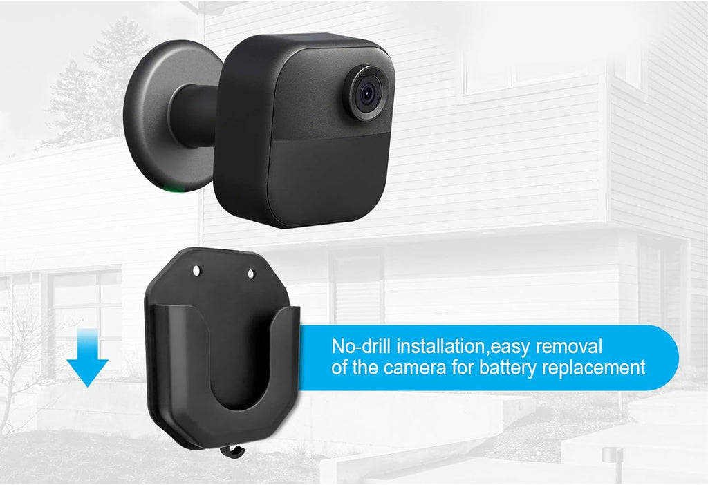 KANASI Camera Wall Mount Stand, Self Adhesive Holder for Blink Outdoor 4 Mini 2 Ring Indoor Cam 2nd Gen