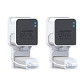 Kidjoyo Wall Mount for Blink Sync Module 2 with Short Cable - Save Space - No Messy Wires - Easy Move Mount Bracket Holder for Blink Outdoor Indoor Security Camera