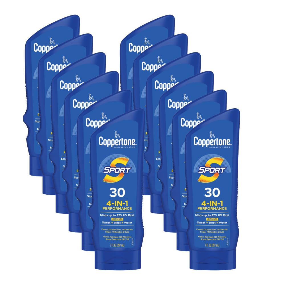 Coppertone SPORT Sunscreen Lotion Broad Spectrum SPF 100 (3 Fluid Ounce) (Packaging may vary)