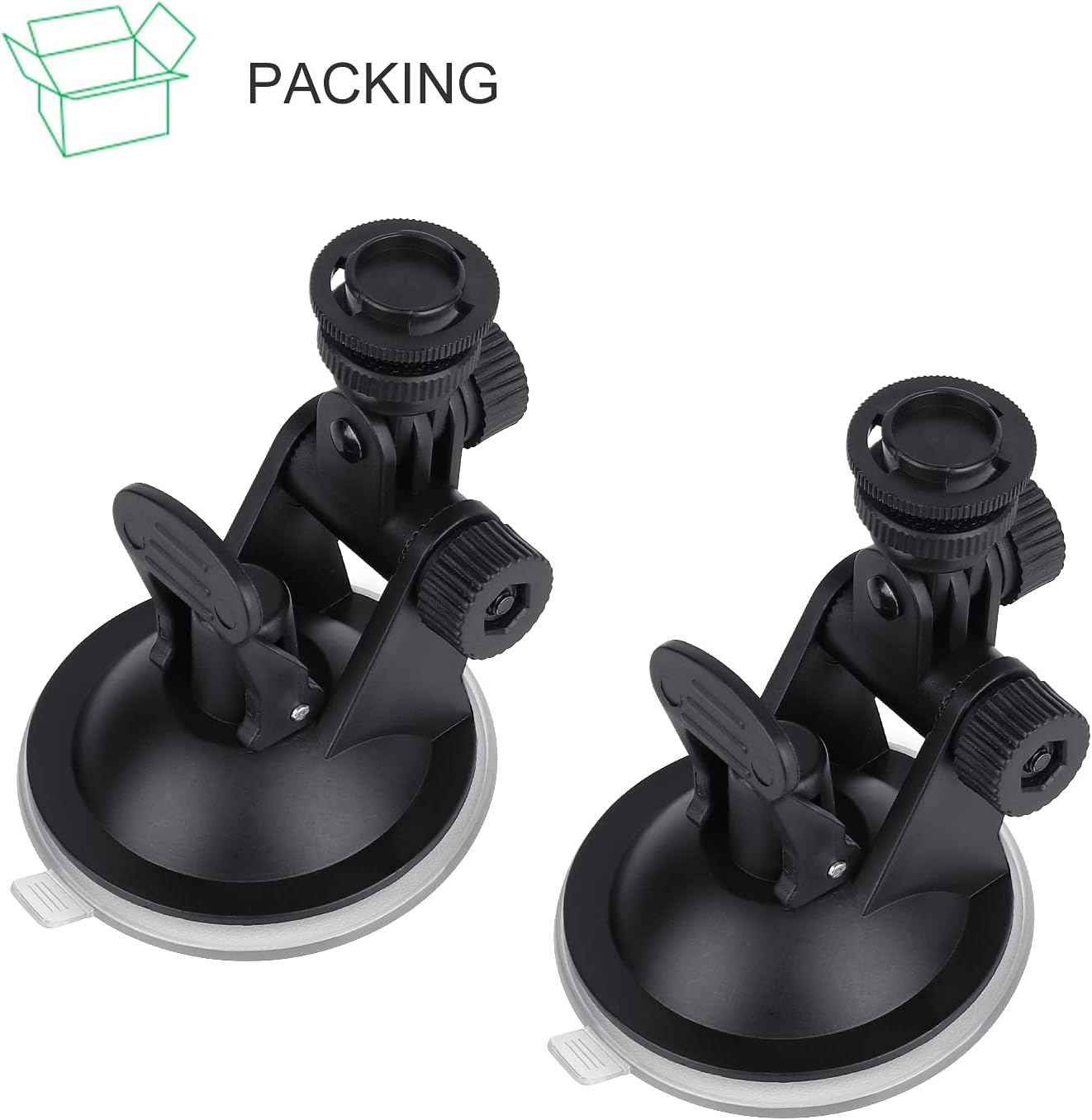 ALERTCAM 2Pack Suction Cup Mount for Blink Outdoor 2K+ / Outdoor 4 (4th Gen)/(3rd Gen), Blink XT / XT2 / Mini, Attach Your Home Security Camera with No Tools
