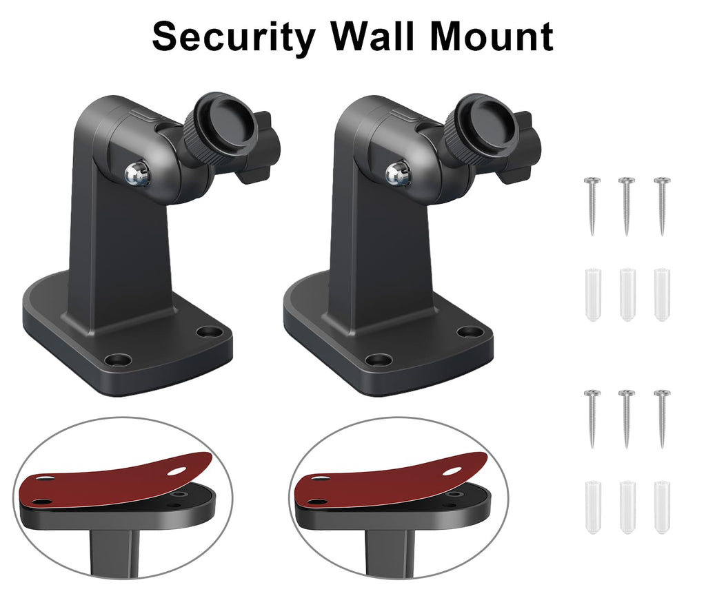 2 Pack 360 Degree Adjustable Adhesive Mount for All-New Blink Outdoor (4th Gen,3rd Gen) Blink XT / XT2, Blink Mini Camera Mounting Bracket, Wall Mount