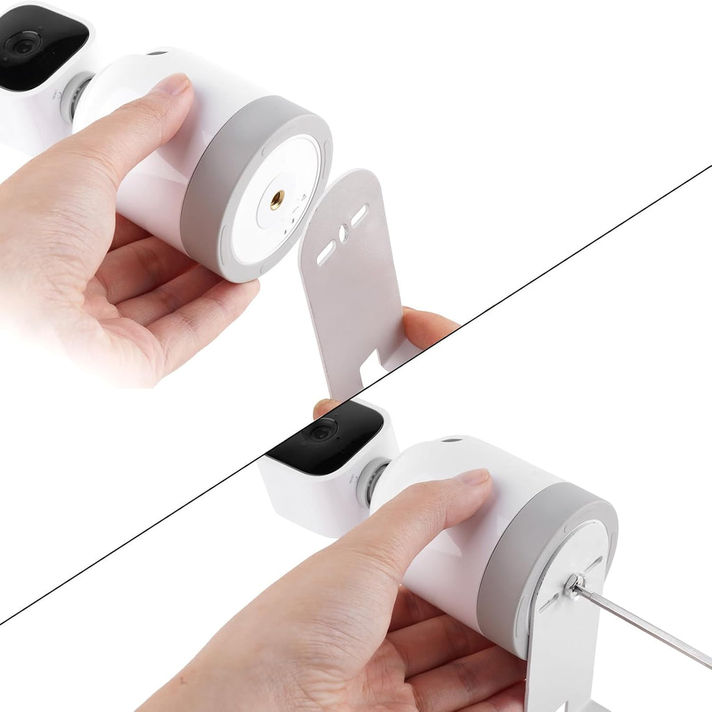 UYODM 2024 Upgrade Wall Mount Compatible for Blink Mini Pan -Tilt Camera Mounting Bracket for Blink Mini Pan, Get The Best View,Extended Celling Mount (2Pack)