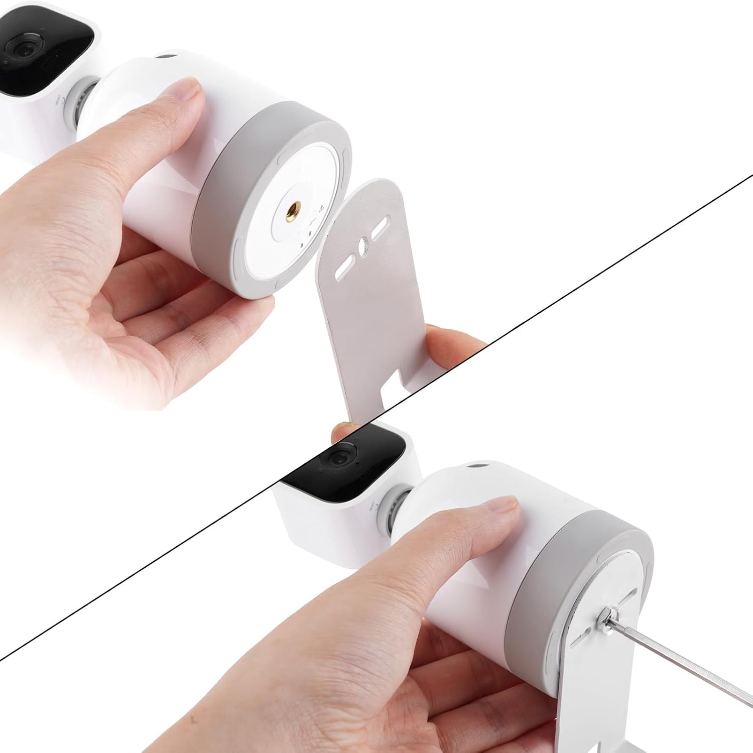 UYODM 2024 Upgrade Wall Mount Compatible for Blink Mini Pan -Tilt Camera Mounting Bracket for Blink Mini Pan, Get The Best View,Extended Celling Mount (2Pack)