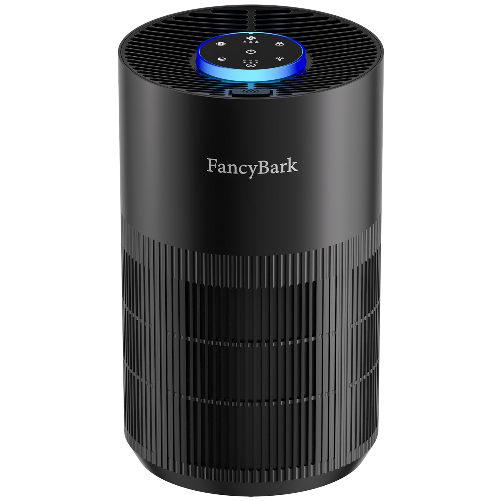 Air Purifiers for Home Bedroom Up to 1250 Ft², H14 True HEPA Room Air Purifiers for Bedroom With Sleep Mode Light Mode & Aroma Function Air Cleaner Smoke Odor Dust Pollen Pet Dander (Black)