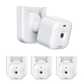 Blink Mini 2 Camera Mount, No Drilling Wall Mount Compatible with Blink Mini 2K+/Outdoor 4 Cameras, Adhesive Holder for Indoor Outdoor Camera, White, 3 Pack