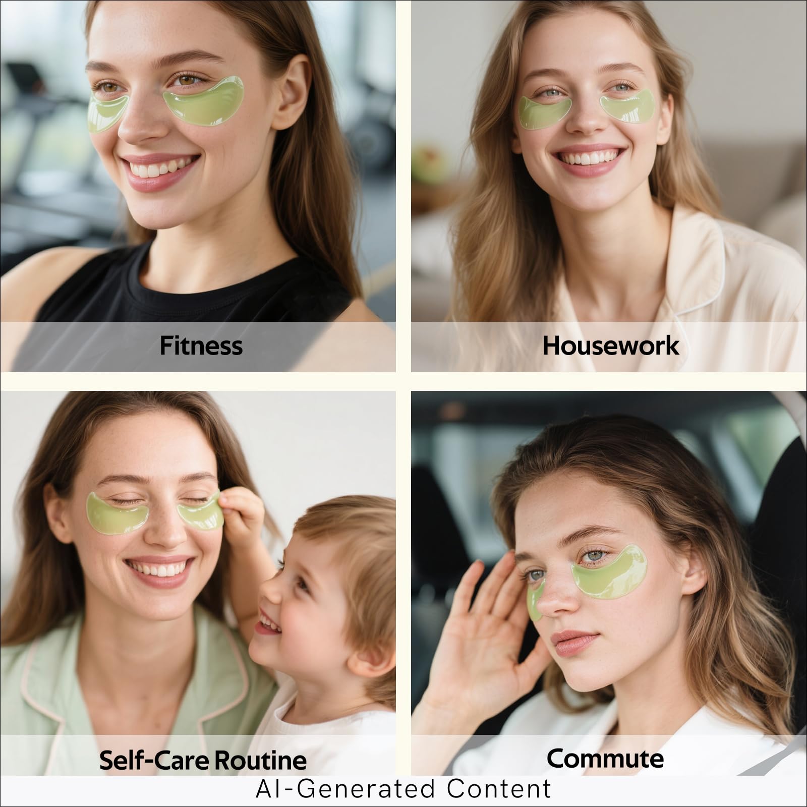 dewyhour Retinol Collagen Firming Hydrogel Patches - Under Eye Patches for Puffy Eyes & Dark Circles, Moisturizing Eye Mask with Caffeine & Hyaluronic Acid, Gentle Korean Skincare