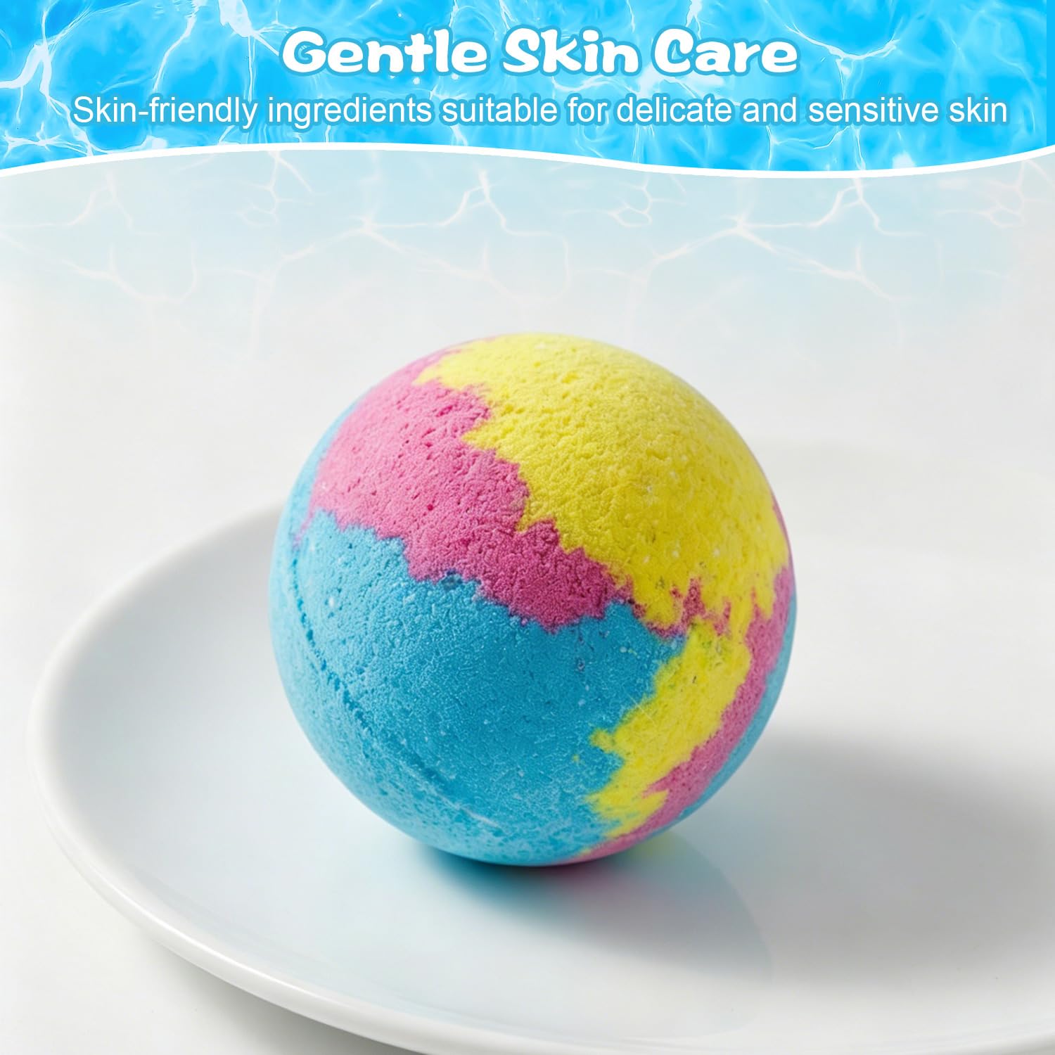 Bath Bombs with Toys Inside, Kids Bath Bombs with Surprise Inside, Play Fizz Bubble Bath Bomb for Boys Girls, Natural Organic Non Toxic Bath Ball Gift Set for Women Men (Sea Animal 12Pcs)