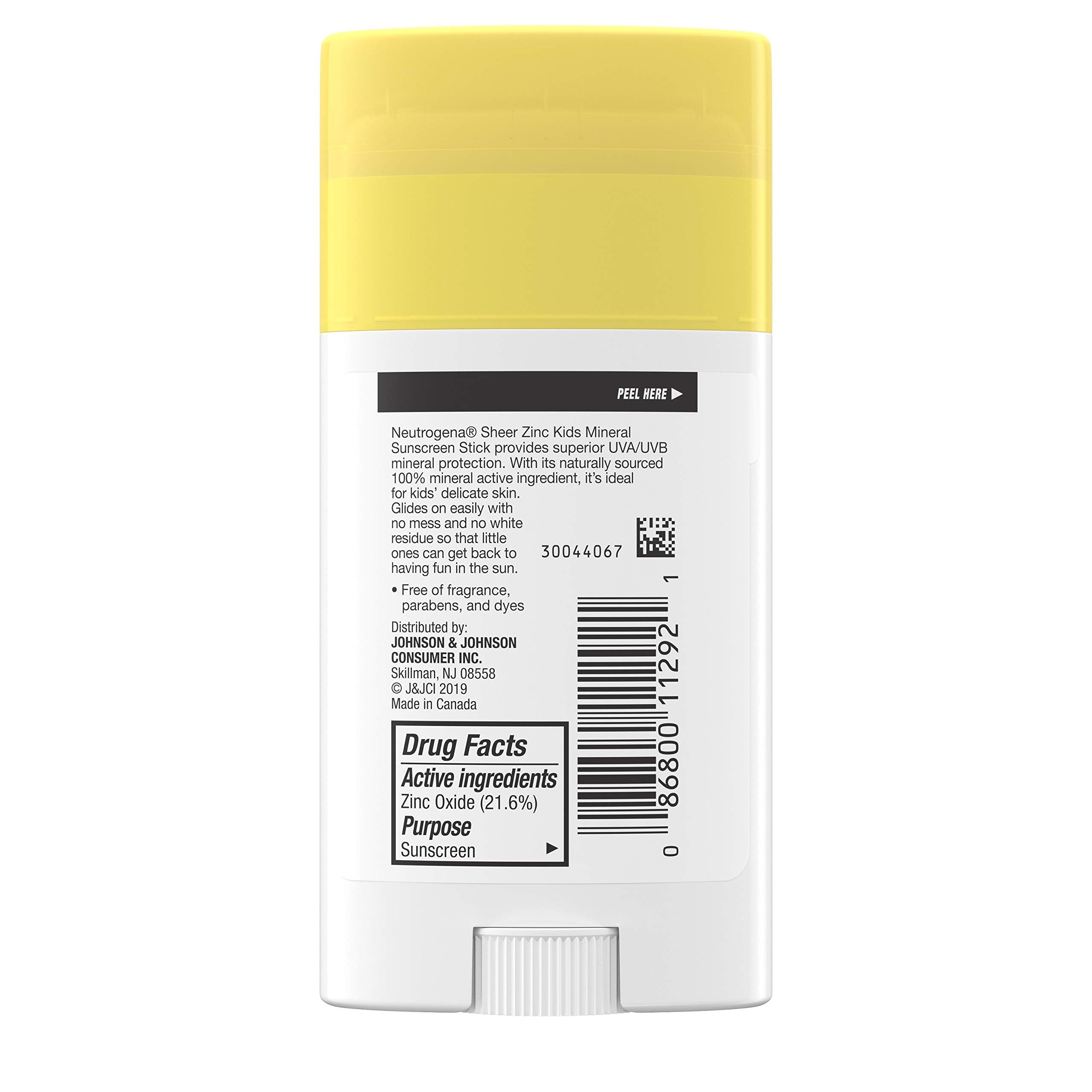 Neutrogena Kids Mineral Sunscreen Sheer Zinc Oxide Lotion, Broad Spectrum SPF 50 with UVA/UVB Protection, Water Resistant for 80 Minutes, Fragrance and Tear Free, 3 FL OZ