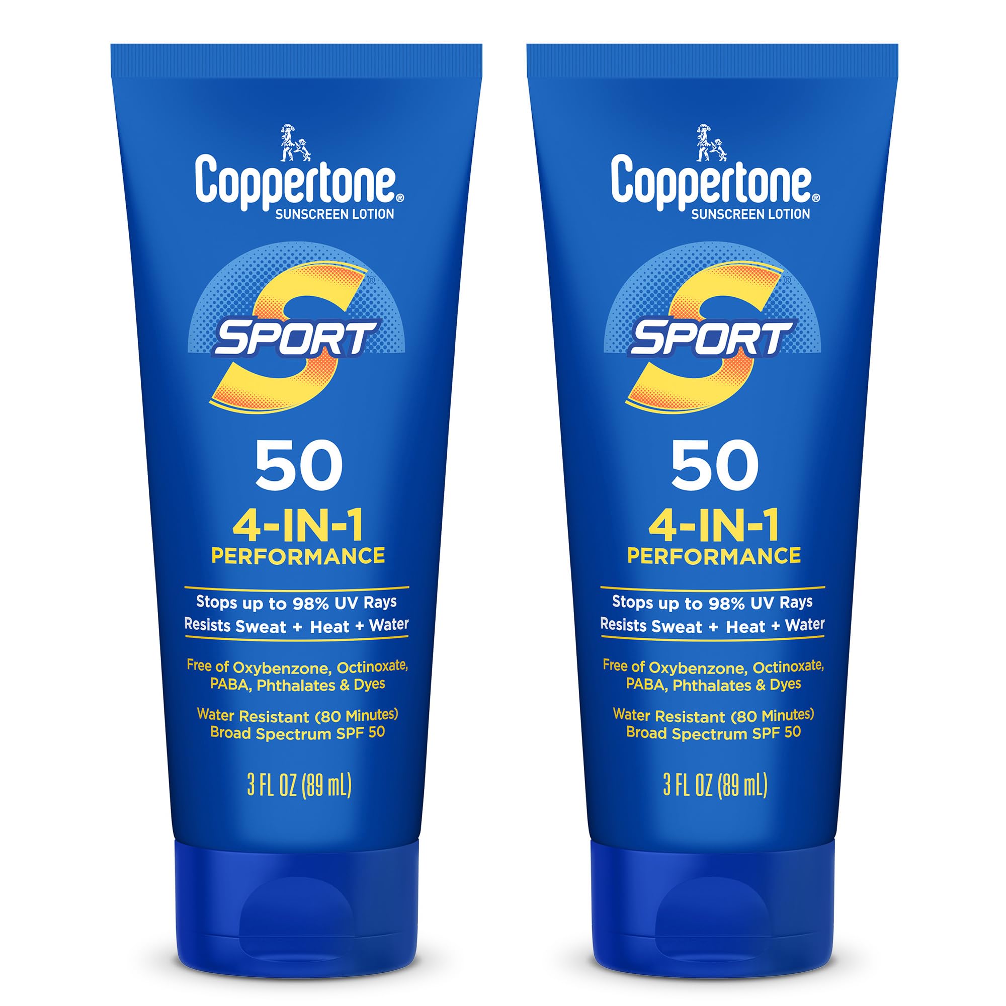 Coppertone SPORT Sunscreen Lotion Broad Spectrum SPF 100 (3 Fluid Ounce) (Packaging may vary)