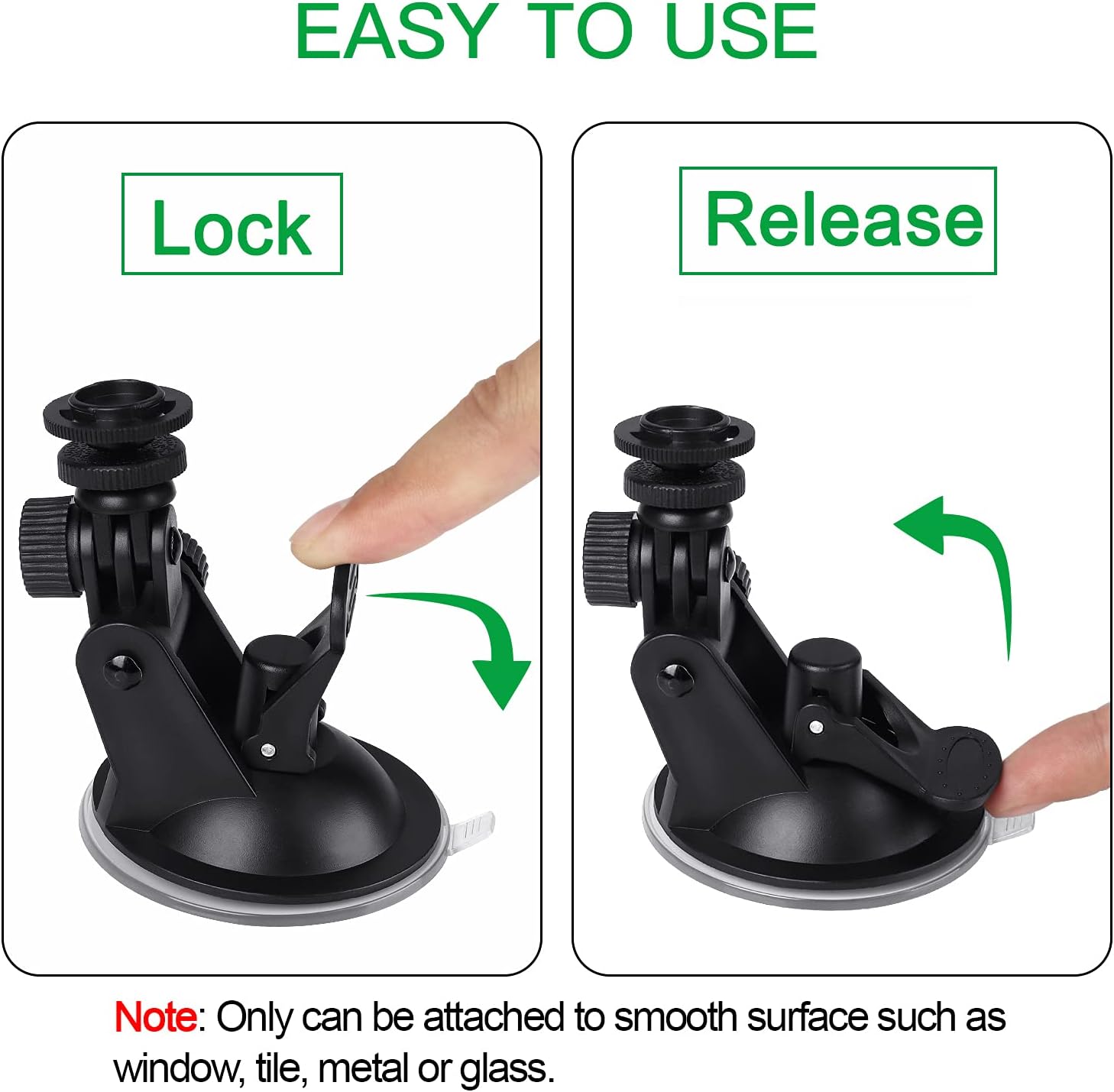 ALERTCAM 2Pack Suction Cup Mount for Blink Outdoor 2K+ / Outdoor 4 (4th Gen)/(3rd Gen), Blink XT / XT2 / Mini, Attach Your Home Security Camera with No Tools
