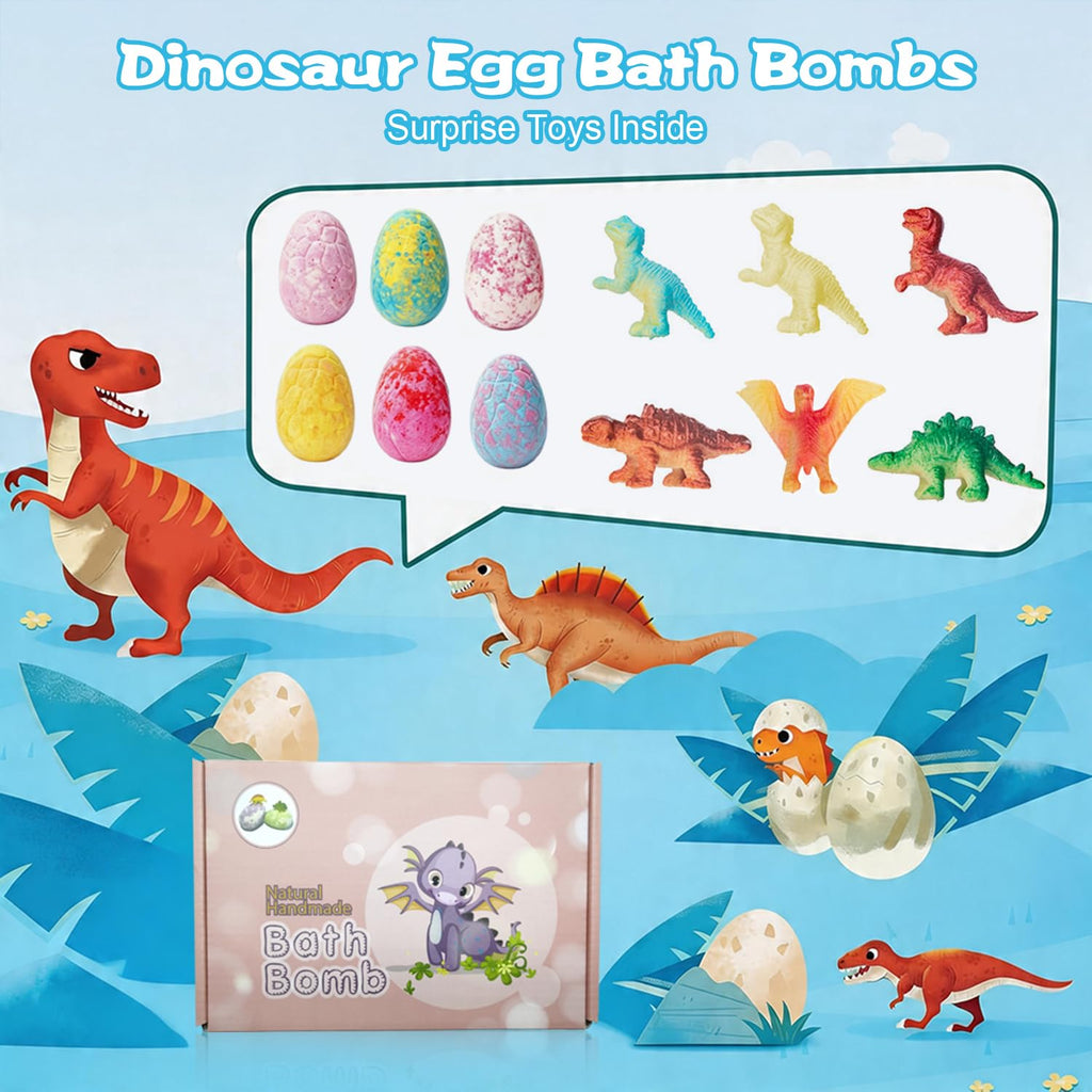 Bath Bombs with Toys Inside, Kids Bath Bombs with Surprise Inside, Play Fizz Bubble Bath Bomb for Boys Girls, Natural Organic Non Toxic Bath Ball Gift Set for Women Men (Sea Animal 12Pcs)