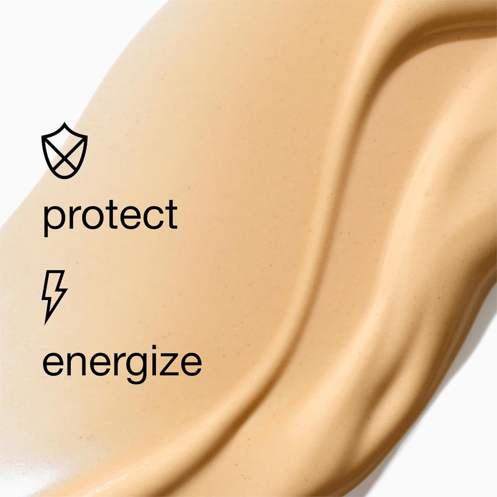 Clinique Superdefense City Block Oil Free Broad Spectrum SPF 50 Daily Energy + Face Protector | Sheer, Weightless Makeup Primer + Sunscreen, 1.4 Fl Oz