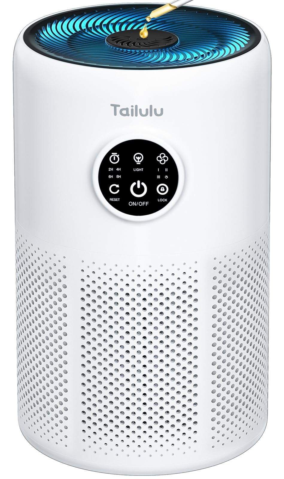Air Purifiers for Home Up to 1360 Ft², Tailulu HEPA Air Purifiers for Bedroom Large Room with Washable Filter for Pet Dander Smoke Odor Dust Pollen with Timer Fragrance Sponge Sleep Mode