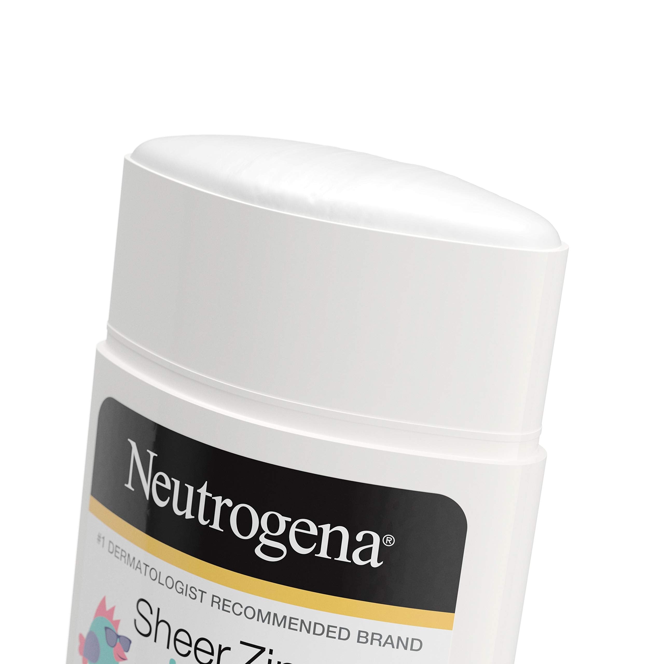 Neutrogena Kids Mineral Sunscreen Sheer Zinc Oxide Lotion, Broad Spectrum SPF 50 with UVA/UVB Protection, Water Resistant for 80 Minutes, Fragrance and Tear Free, 3 FL OZ