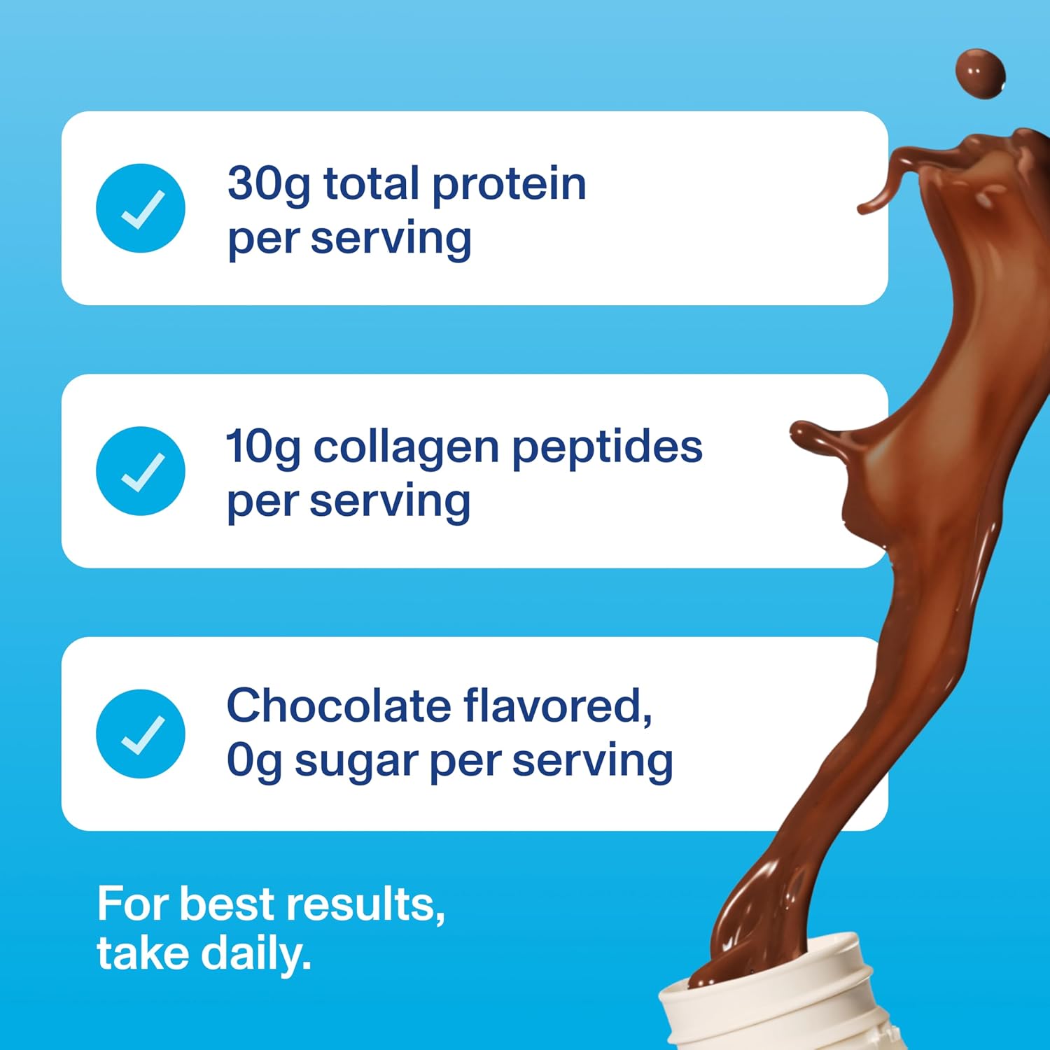 Vital Proteins® Chocolate Collagen & Protein Shake, 30g Total Protein Including 10g Collagen Peptides, Healthy Hair, Skin, Nails & Joints**