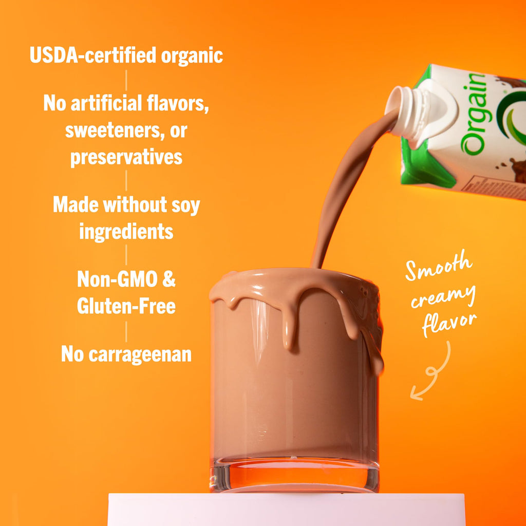 Orgain Organic Nutritional Protein Shake, 16g Grass Fed Whey Protein, Meal Replacement, 20 Vitamins & Minerals, Fruits & Vegetables Variety Pack, Chocolate, Vanilla, Mocha, 11 Fl Oz (12 Pack)
