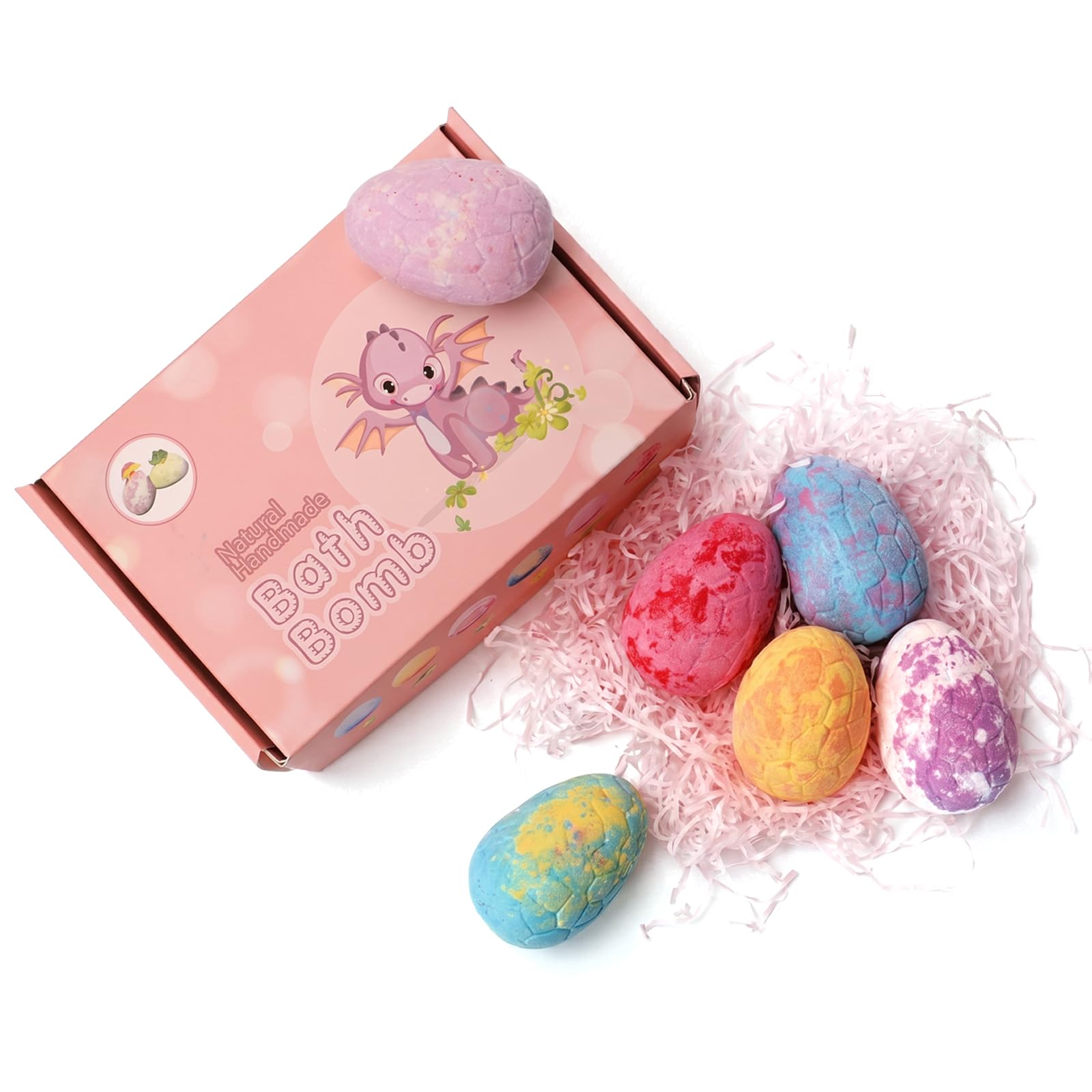 Bath Bombs with Toys Inside, Kids Bath Bombs with Surprise Inside, Play Fizz Bubble Bath Bomb for Boys Girls, Natural Organic Non Toxic Bath Ball Gift Set for Women Men (Sea Animal 12Pcs)