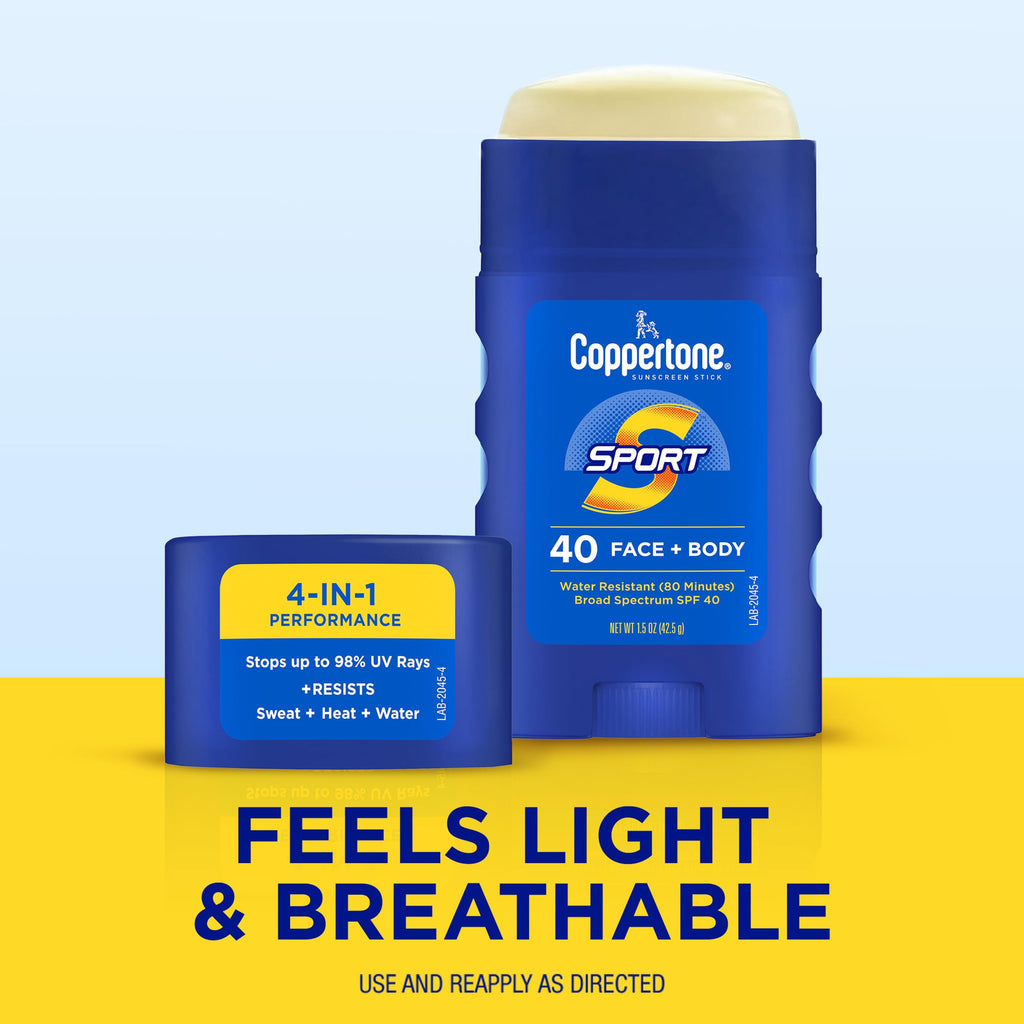 Coppertone SPORT Sunscreen Lotion Broad Spectrum SPF 100 (3 Fluid Ounce) (Packaging may vary)