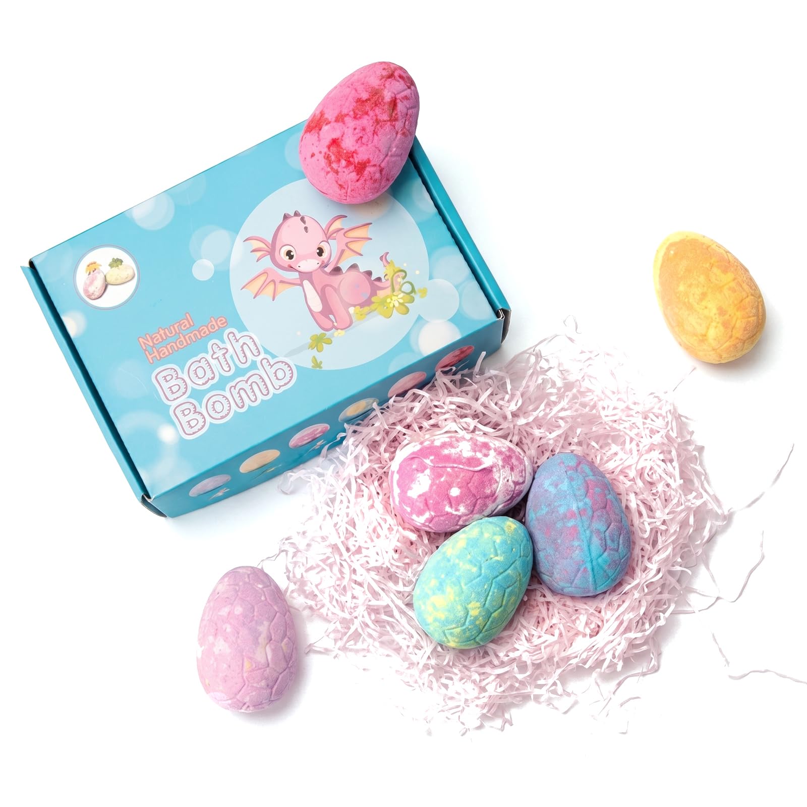 Bath Bombs with Toys Inside, Kids Bath Bombs with Surprise Inside, Play Fizz Bubble Bath Bomb for Boys Girls, Natural Organic Non Toxic Bath Ball Gift Set for Women Men (Sea Animal 12Pcs)