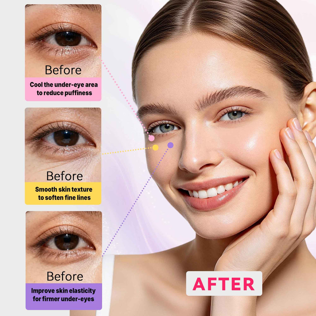 Maskiss PDRN Under Eye Patches (25 Pairs), Tri-Color Eye Gel Pads with Retinol Caffeine, Eye Masks for Dark Circles Puffy Eyes Wrinkles, Collagen Self Care Gifts for Women