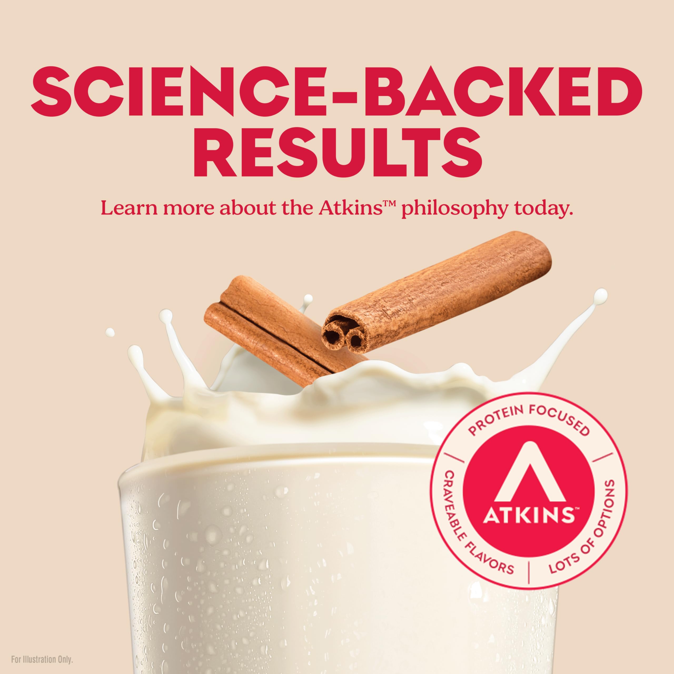 Atkins Chocolate Banana Protein-Rich Shake. With B Vitamins and Protein. Made with Real Fruit. Keto-Friendly and Gluten Free, 11 Fl Oz (Pack of 12)