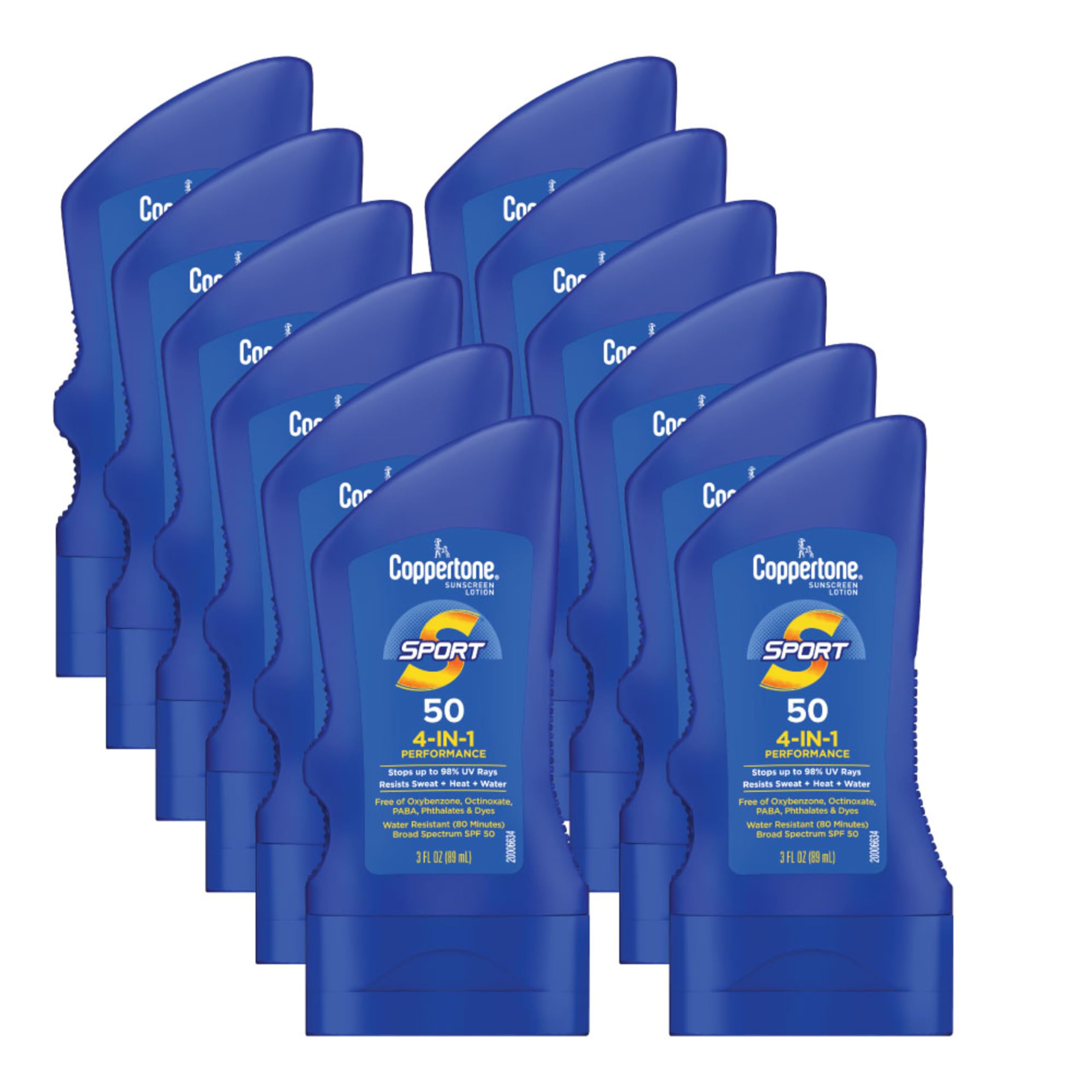 Coppertone SPORT Sunscreen Lotion Broad Spectrum SPF 100 (3 Fluid Ounce) (Packaging may vary)