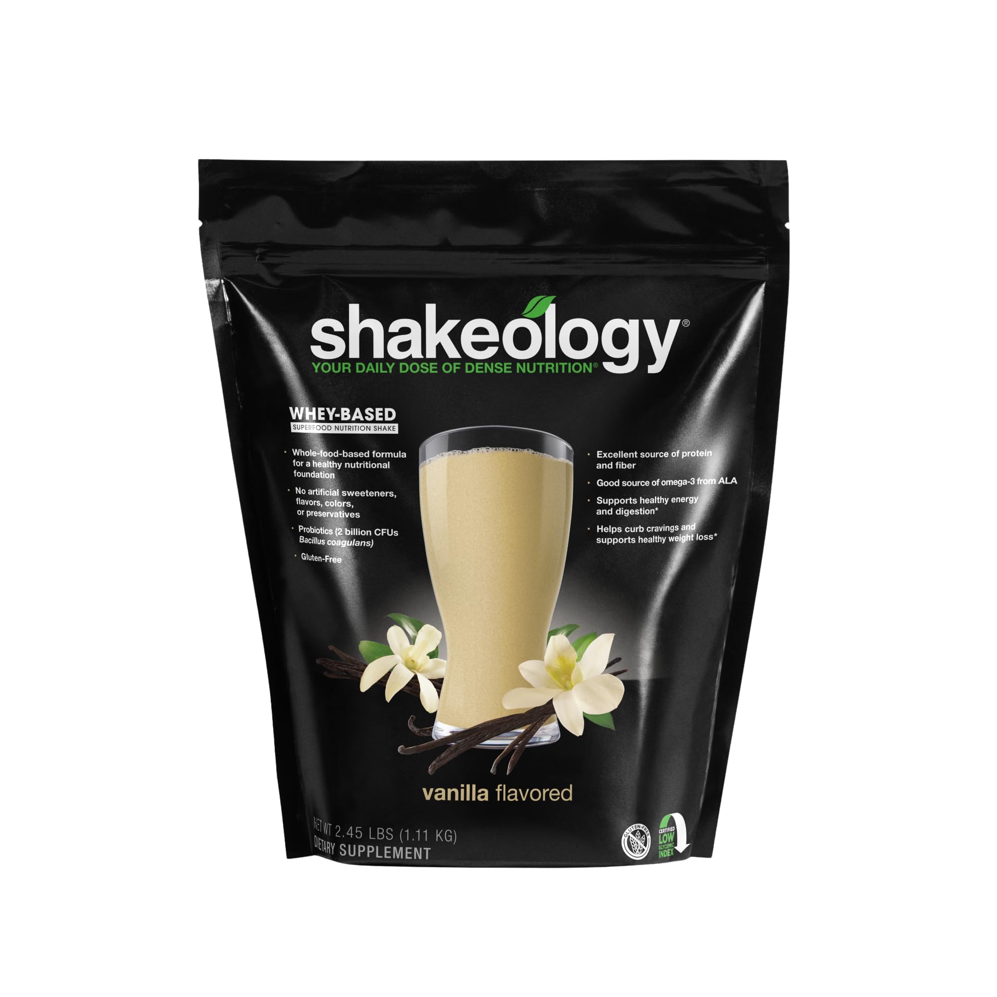 Shakeology Whey Protein Powder Blend - Gluten Free, Superfood Protein Shake with Vitamins and Minerals - Helps Support Healthy Weight Loss, Lean Muscle Support, Gut Health - Chocolate, 30 Servings