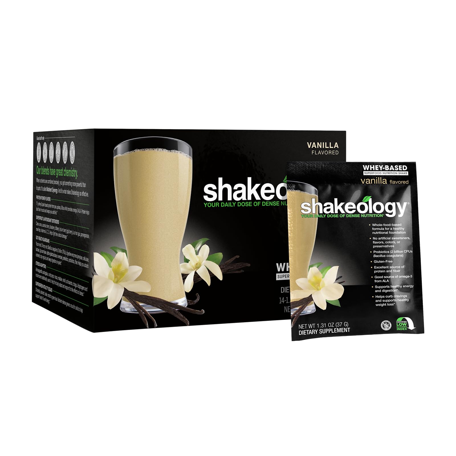 Shakeology Whey Protein Powder Blend - Gluten Free, Superfood Protein Shake with Vitamins and Minerals - Helps Support Healthy Weight Loss, Lean Muscle Support, Gut Health - Chocolate, 30 Servings
