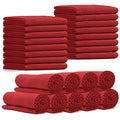 24 Pack Cooling Towels Bulk for Neck and Face 40"x12" Ice Cooling Sweat Rags Microfiber Soft Breathable Soft Chilly Towel for Yoga Golf Sport Running