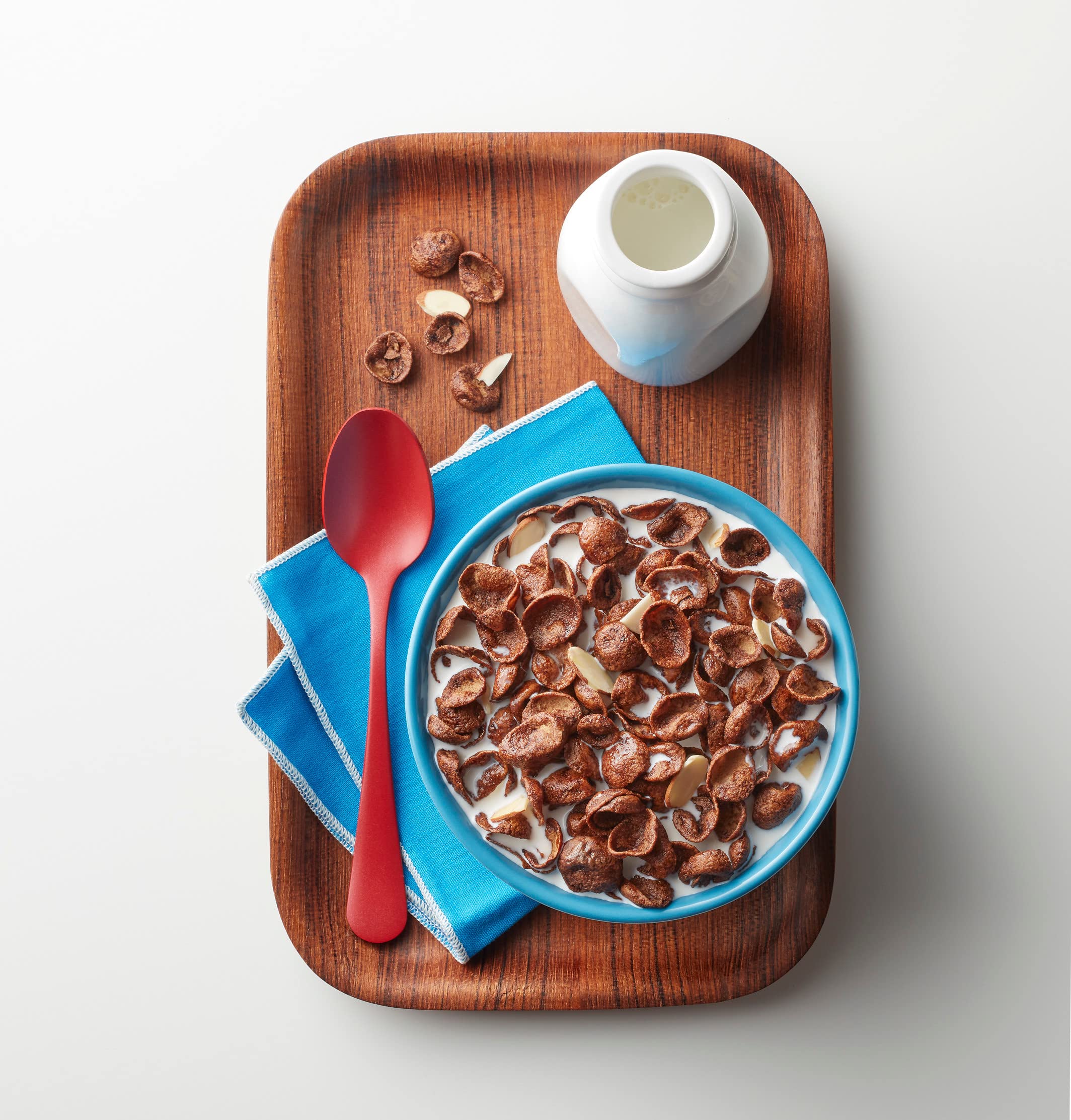 Premier Protein Chocolate Almond Cereal, Chocolatey Protein Cereal Flakes with Sliced Almonds, Contains 20g of Protein Per Serving, 9 OZ Box (Pack of 2)