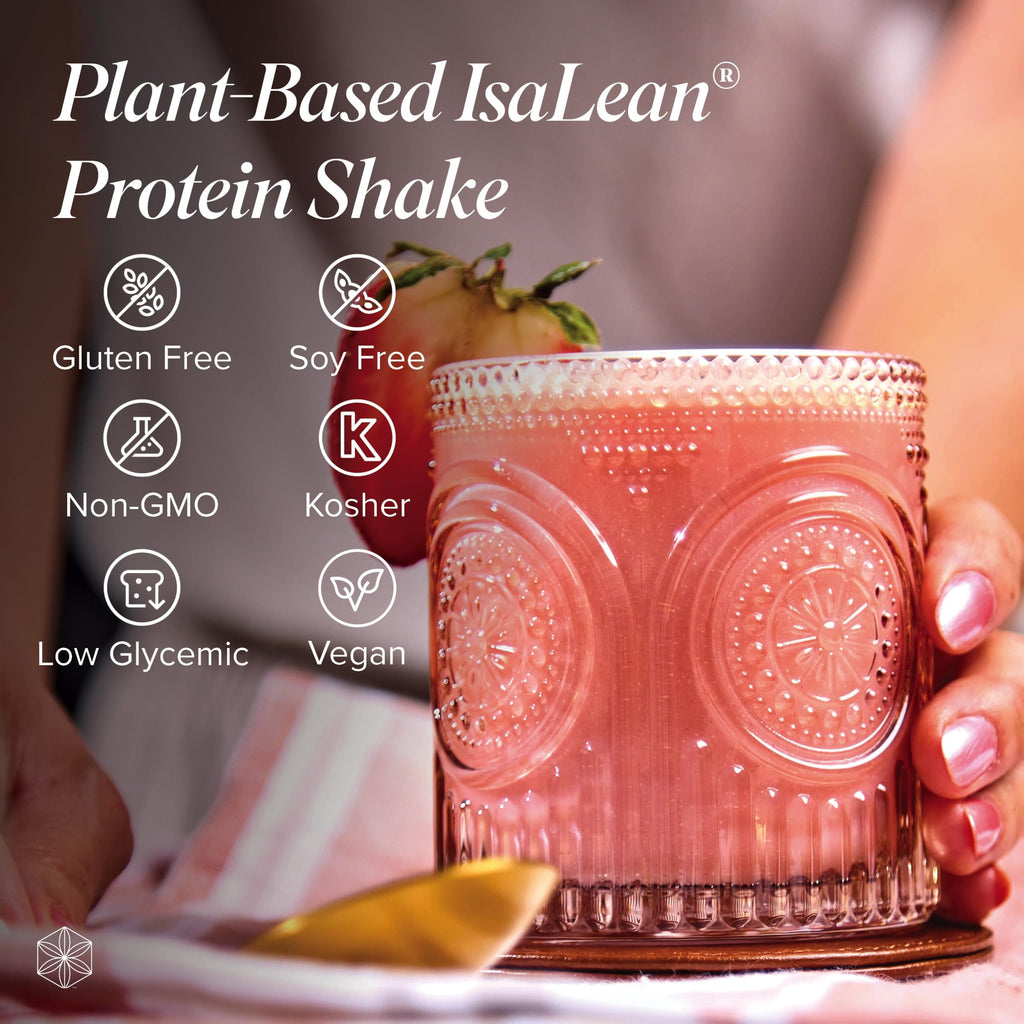 Isagenix Plant-Based IsaLean Protein Shake - Energy Powder with Whole-Food Sourced Vitamins - Supports Lean Muscle Growth & Healthy Metabolism - Rich Chocolate, 27.2 oz (14 Servings)