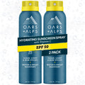 Oars + Alps SPF 50 Face & Body Broad Spectrum Sunscreen Spray | Fast-Absorbing, Lightweight, Non-Greasy, Hawaii Reef Act 104 Compliant, Water-Resistant, Octinoxate + Oxybenzone Free, 6 Oz, 1 Pack
