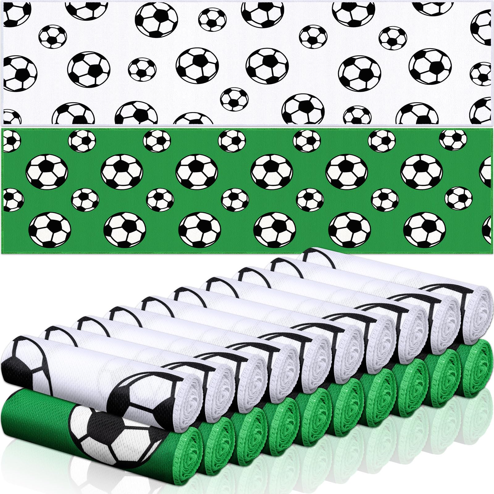 12 count Sports Cooling Towels Baseball Basketball Softball 40 x 12 Inch Breathable Soccer Football Volleyball Microfiber Ice Towel Fast Drying for Sport Party Favors Team Gift(Yellow,Softball)