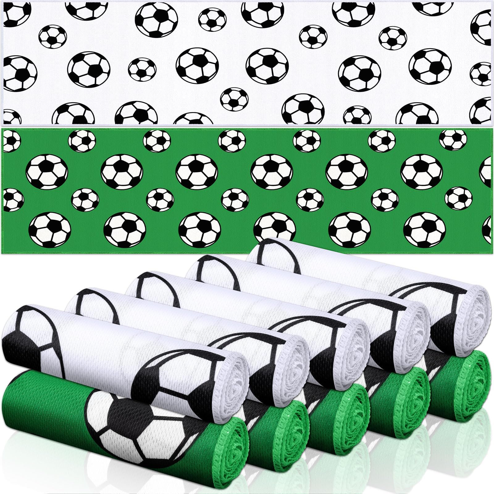 12 count Sports Cooling Towels Baseball Basketball Softball 40 x 12 Inch Breathable Soccer Football Volleyball Microfiber Ice Towel Fast Drying for Sport Party Favors Team Gift(Yellow,Softball)