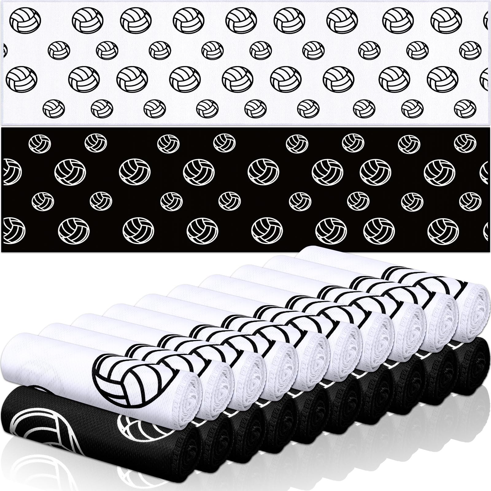 12 count Sports Cooling Towels Baseball Basketball Softball 40 x 12 Inch Breathable Soccer Football Volleyball Microfiber Ice Towel Fast Drying for Sport Party Favors Team Gift(Yellow,Softball)